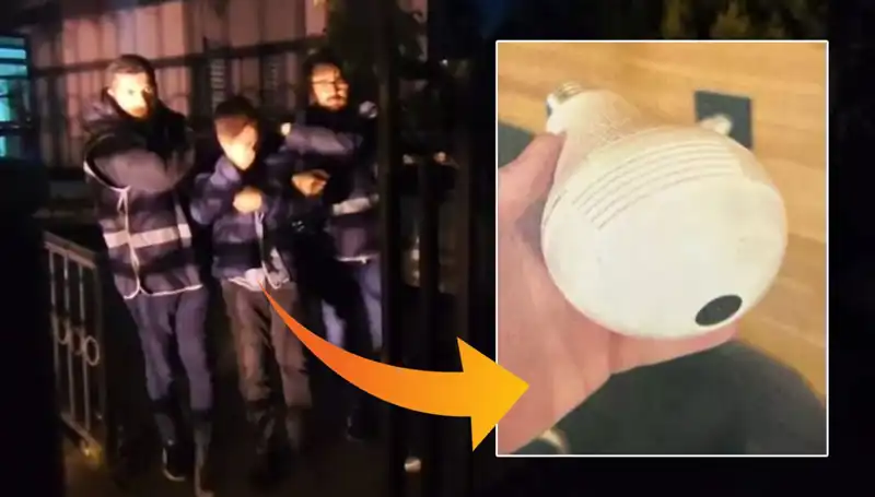 Bungalovda Çekilen Gizli Kamera Fotoğrafı: Kim Bu El?