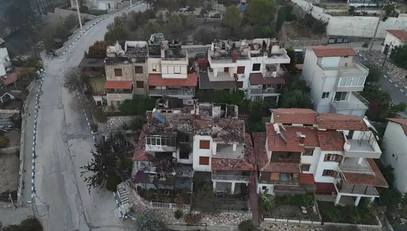 Orman Yangınları Sonrası Yıkım: Evler Kullanılamaz Hale Geldi