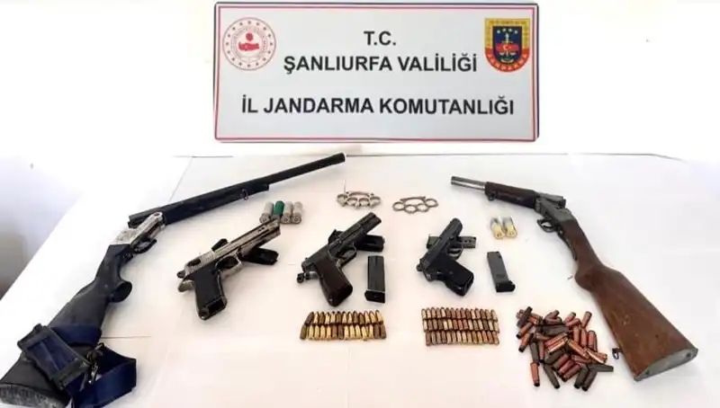 Şanlıurfa'da Ruhsatsız Silah Operasyonu: Tutuklamalar Peş Peşe Geldi