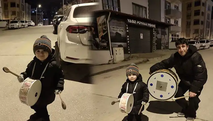 Türkiye'nin En Küçük Ramazan Davulcusu: Minik Yetenek Büyük Coşku Getiriyor