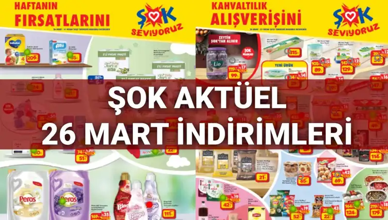 ŞOK Aktüel Kataloğu'nda Büyük İndirim Fırsatları: Alışverişte Yeni Dönem
