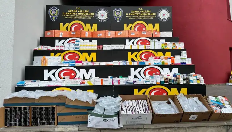 Adana’da Yasa Dışı İlaç Operasyonu: Sağlık Tehdidi ve Gözaltılar